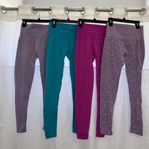 NVGTN legging purple cheetah print